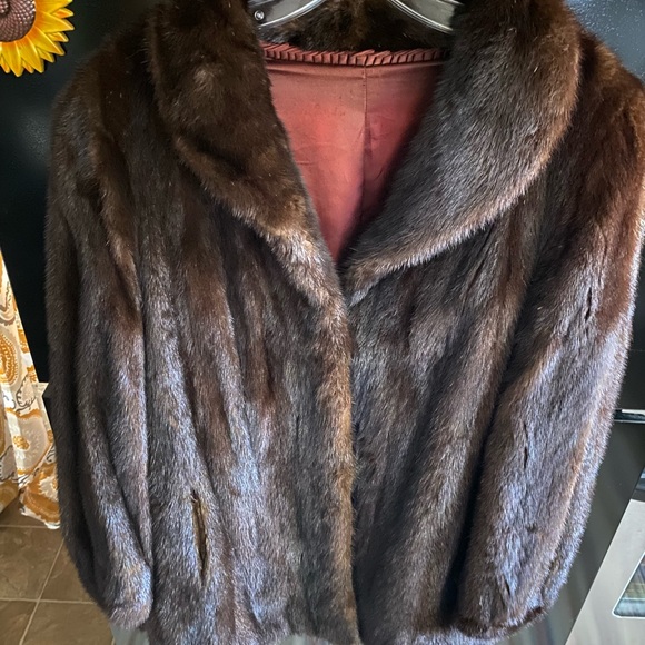 Sweetheart Gift! Mink Jacket - Stunning Genuine Mink!! - Picture 14 of 15